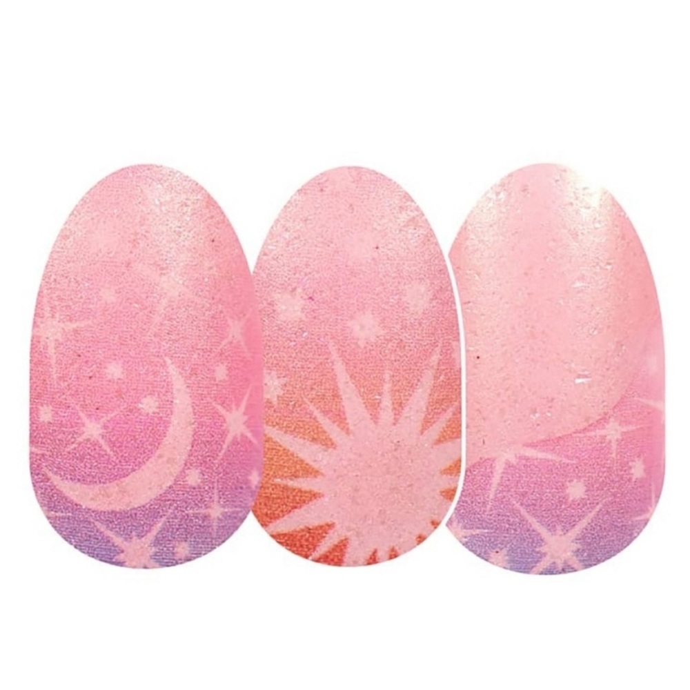 *Retired* Color Street: Star-Crossed | Sun Moon Pink Orange Blue Celestial - Picture 11 of 12